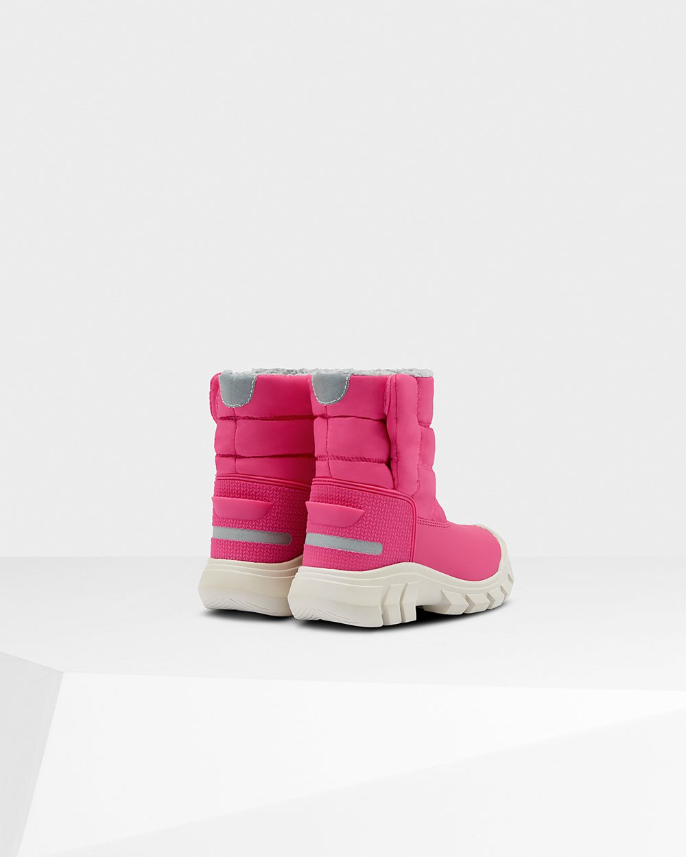 Botas De Neve Hunter Criança Luz Rosa - Original Little Insulated - 87GXDCUZT